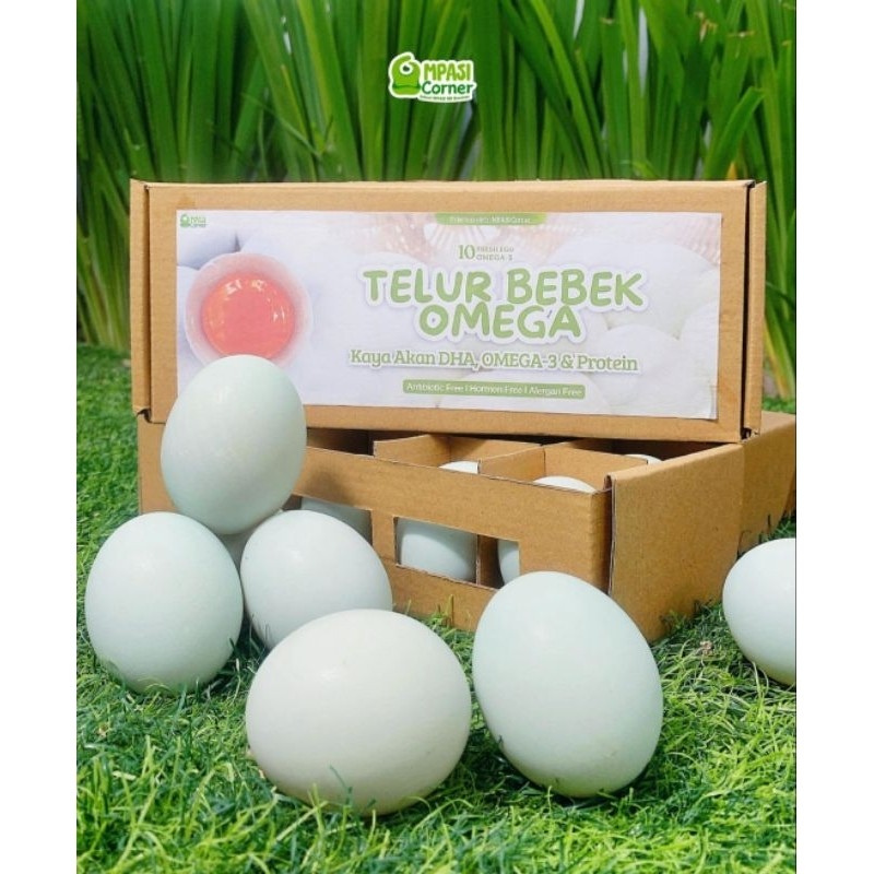 

Telur Bebek Omega - MPASI Corner - Adwa Organic