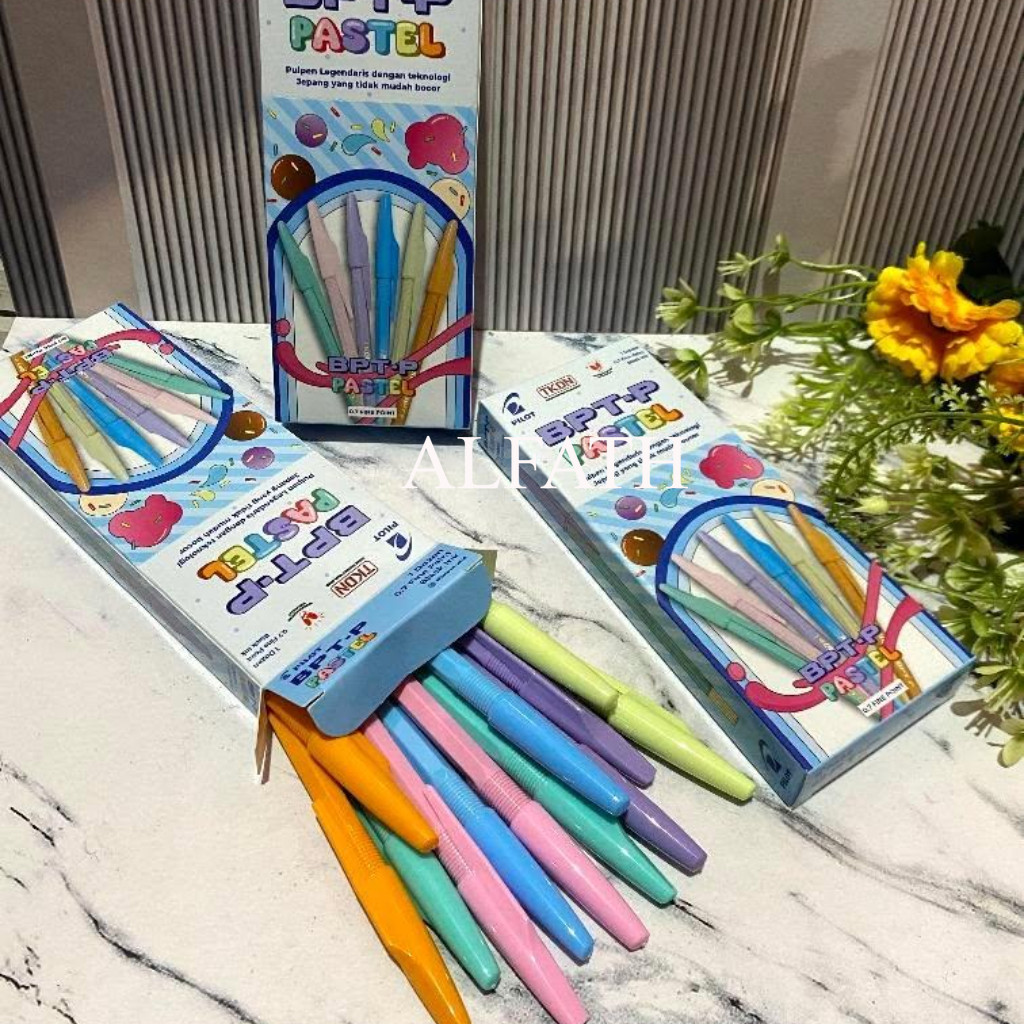 

Pilot Pulpen BPTP Pastel 0.7 fine tinta hitam ( isi 12 pcs )
