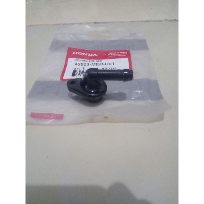 connector master cylinder sambungan selang pipa master rem belakang cb 150r k15 cb 150r k15G cb 150r