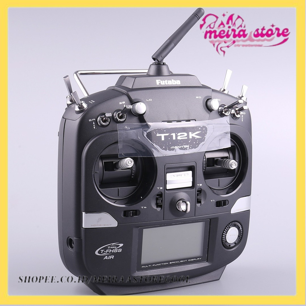

Futaba T12K 2.4G 12-Channels Remote Control With R3008SB Receiver For Rc Helicopter / Fixed Wing Drone / Rc Model Accessories