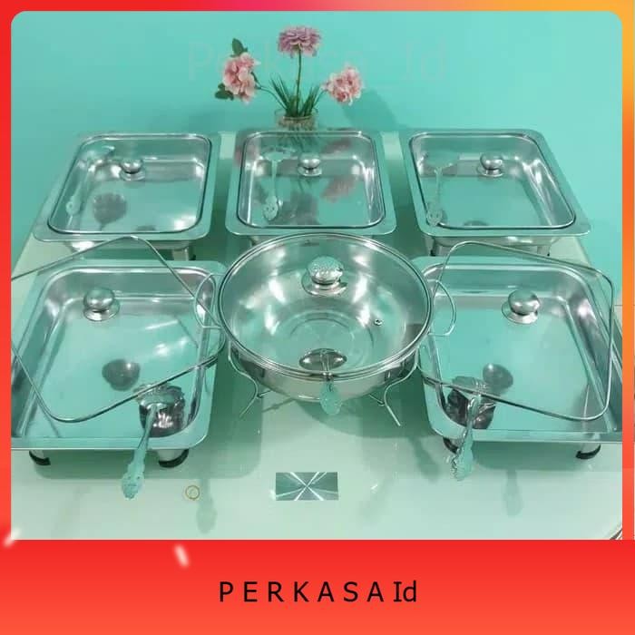 Prasmanan Set Tutup Kaca