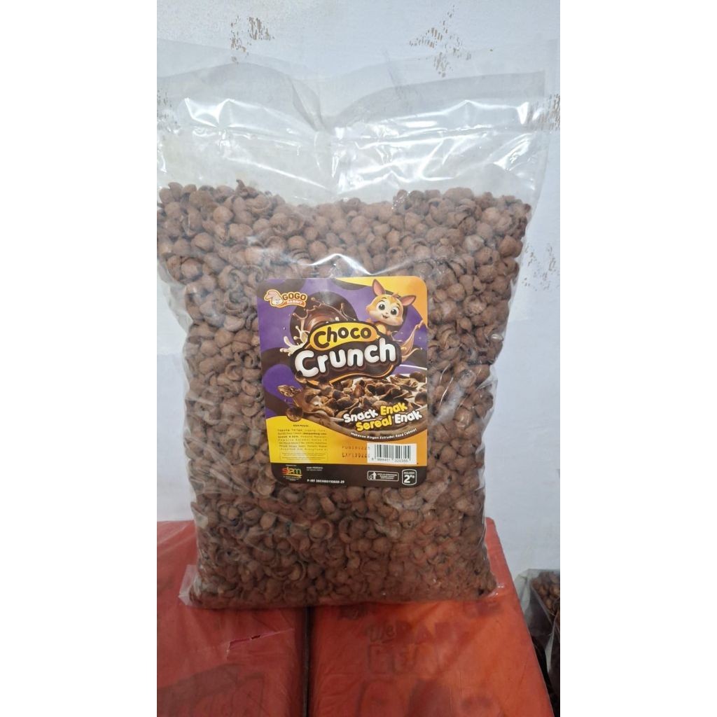 

Gogo Rabit Sereal Choco Crunch Coklat Isi 2 Kg
