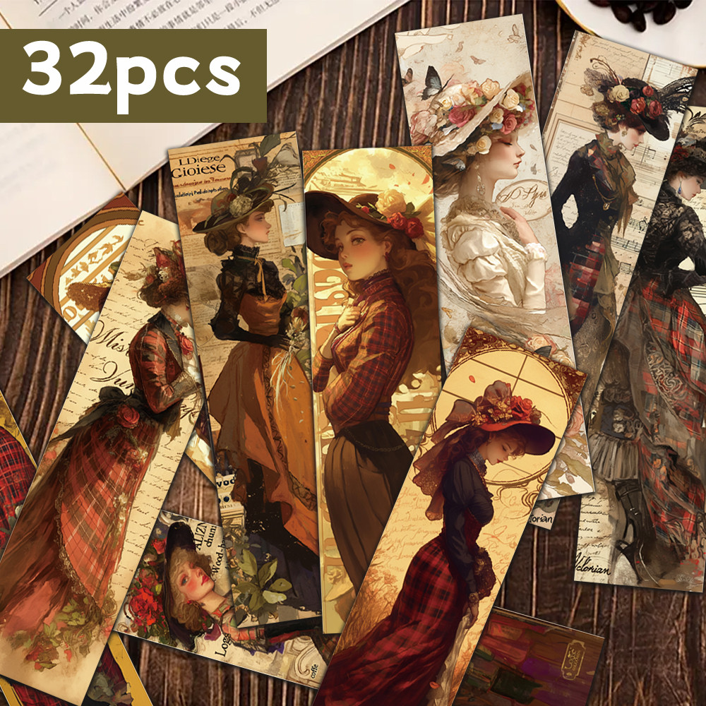 

32pcs, Elegant Bookmarks, Back to School Season, Christmas, Halloween, Teacher's Day, Suitable for Readers and Birthday Gifts.