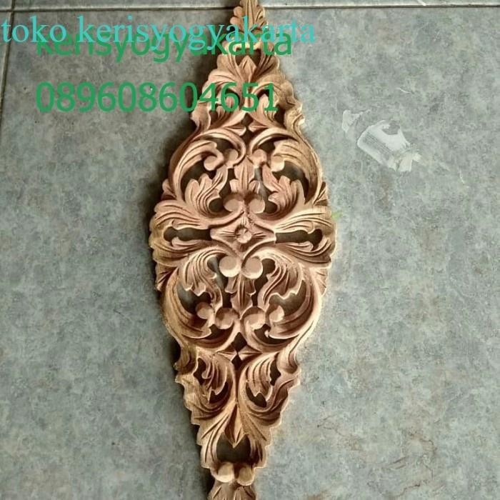 13 Model Ornamen Ukir Tempel Kayu Jepara Berkualitas Bahan Kayu Mahoni X