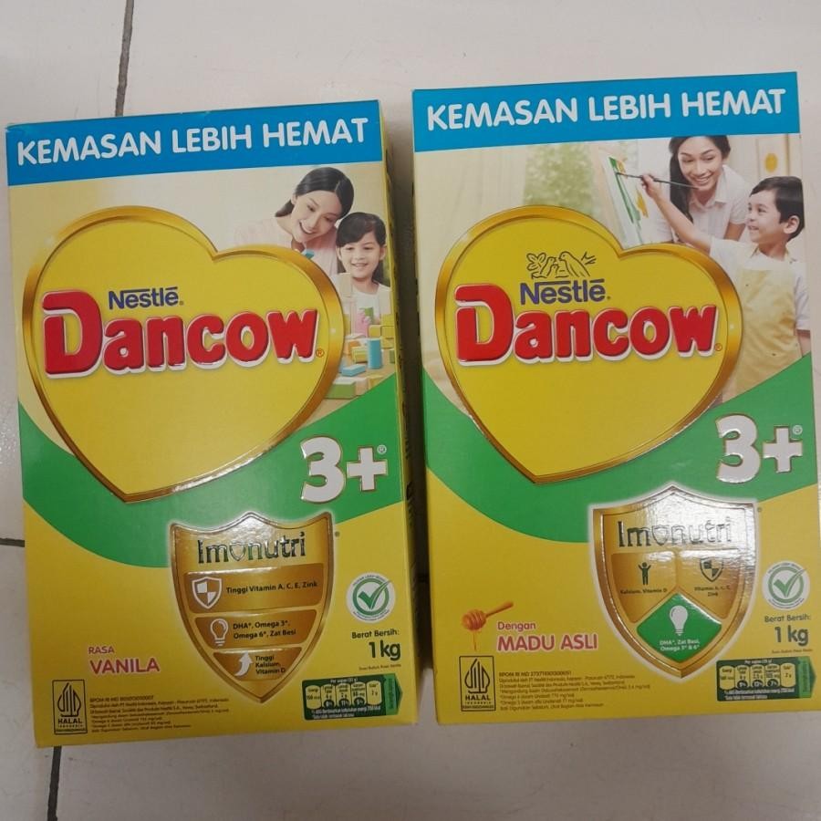 

Dancow susu Anak usia 3-5 Tahun 1000gr Madu /Vanila