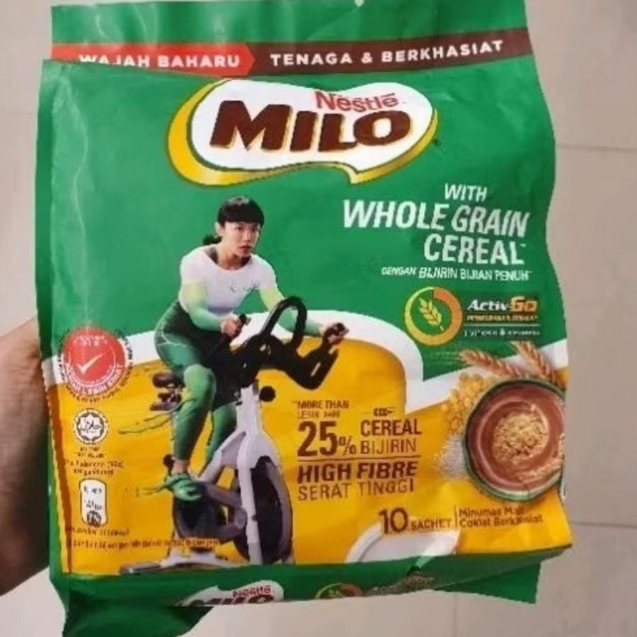 

Milo ACTIVGO With Whole Grain Cereal ( 10 sachets )