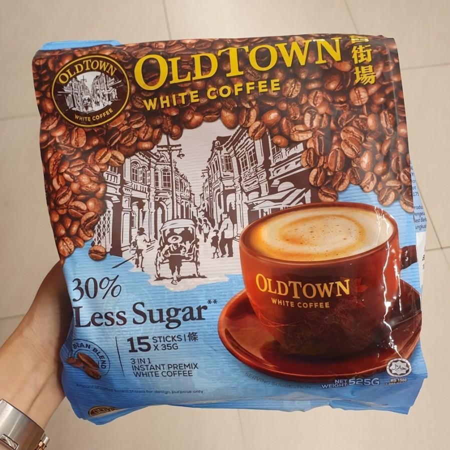 

Old Town White Coffee 3in1 Less Sugar Kopi Sachet Import ( 15 Sachets )