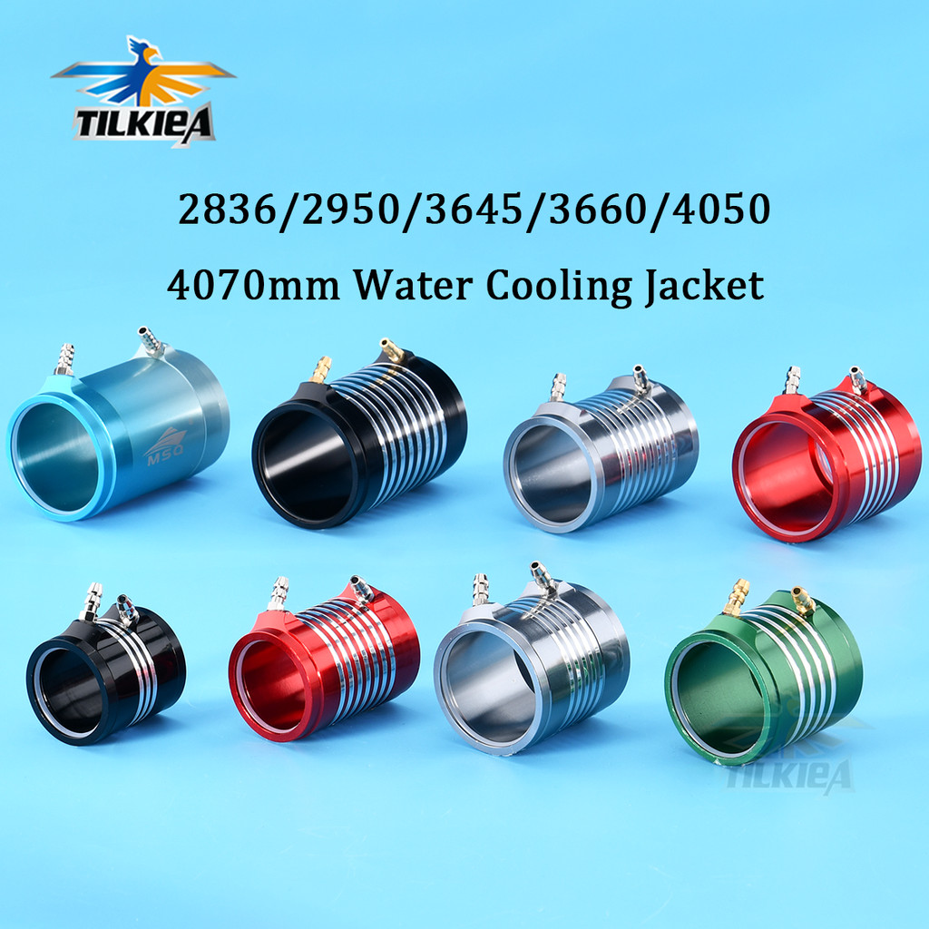 1pc CNC High Quality Aluminum Motor Water Cooling Jacket for RC Boat 2960/3660/3674/4074/4082/4092 B