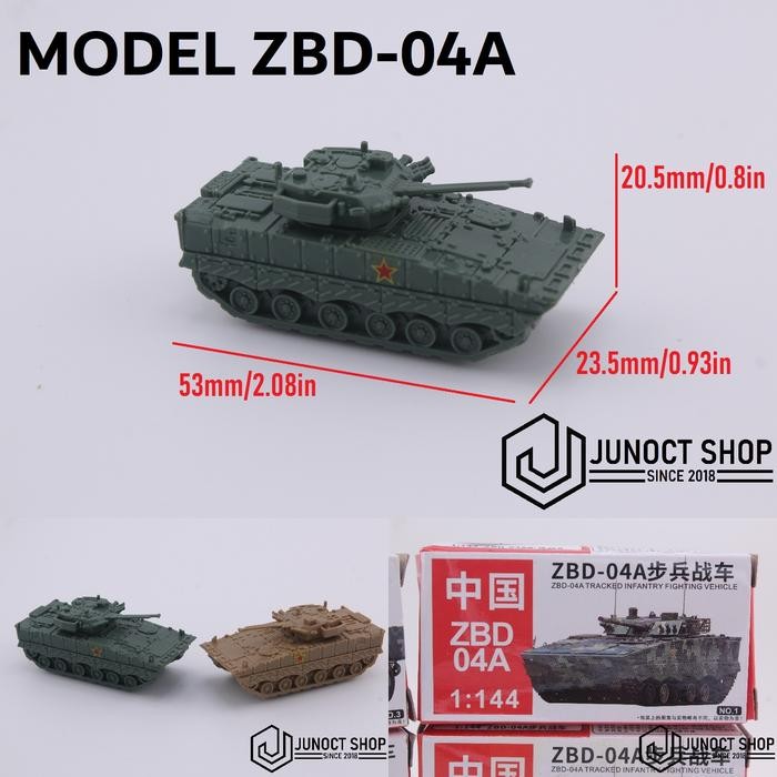 Miniature Tank HG RG Gundam 1:144 1:150 N Scale Militer Maket Diorama - Z04A-Hijau