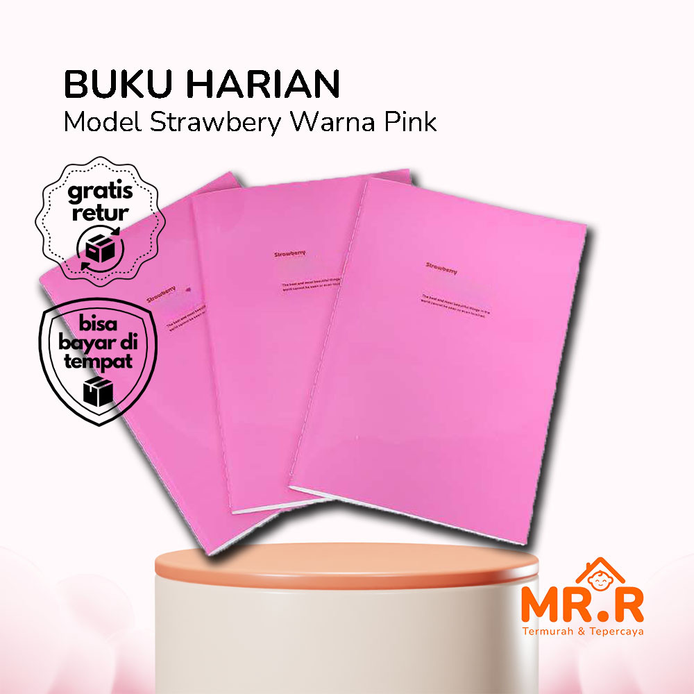

Jurnal Harian Lucu Fungsional Buku Diary Warna Pink Ceria Buku Tulis Ringan Notebook Warna Pink Lucu