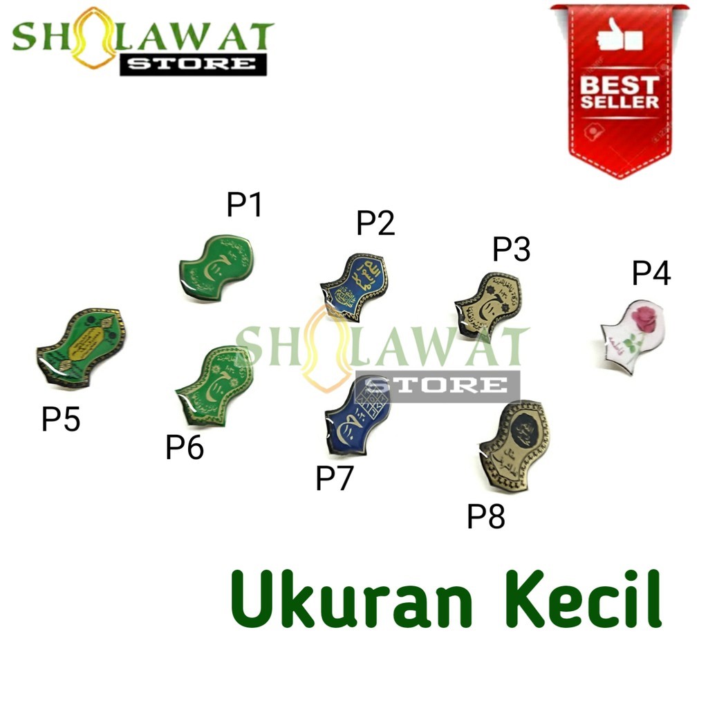 Pin Terompah Nabi Ukuran Mini Terbaru / Pin Terompah Kecil / Pin Nabi / Bros Murah / Bros Terompah