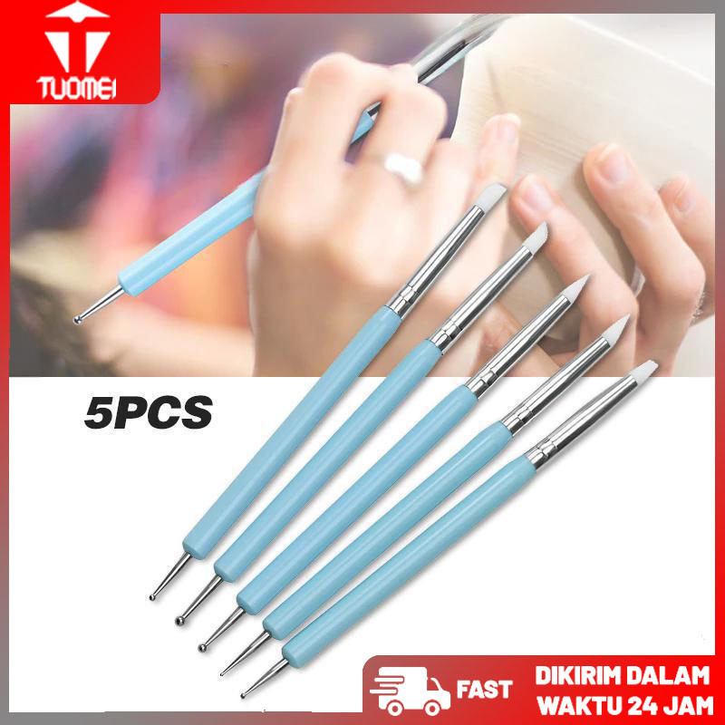 

Alat Pottery Clay Sculpting Silicone/Alat Manikur/Set Alat Tanah Liat