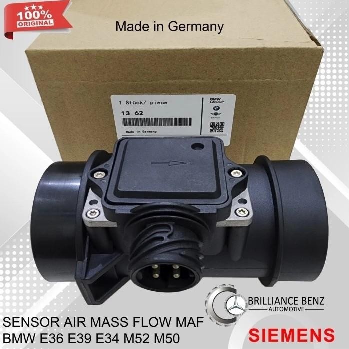 SENSOR AIR MASS FLOW MAF BMW M50 M52 E34 E36 E39 VANOS ORIGINAL SIEMENS BMW GENUINE