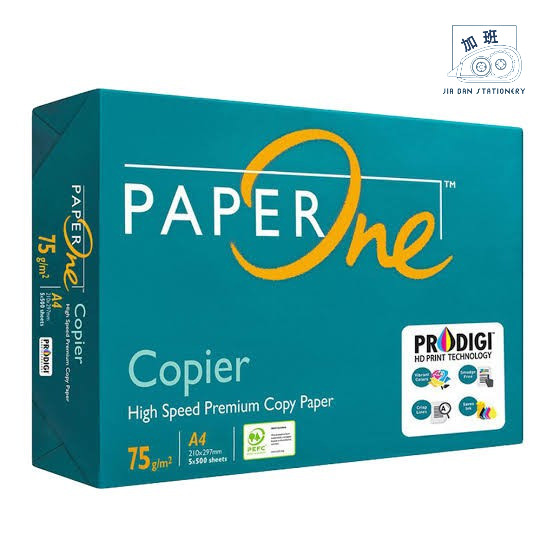 

Kertas HVS Paper One A4 75 Gsm Kertas Putih Isi 500 Lembar High Quality Printing Paper | JBS