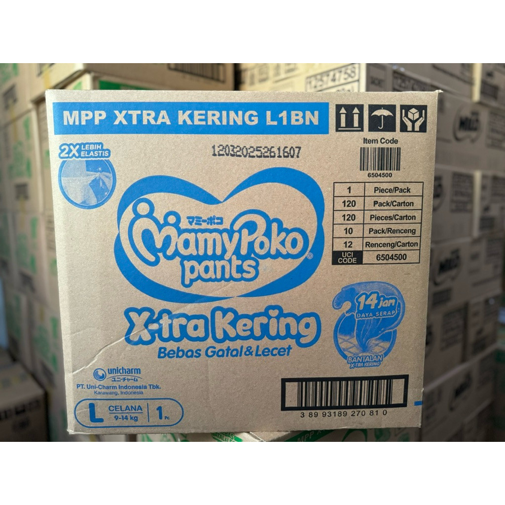 Mamy Poko pants L1 @ 120 sachet / 1 dus