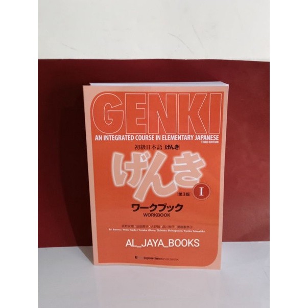 Buku GENKI 1 An Integrated Course in Elementary Japanese Text book