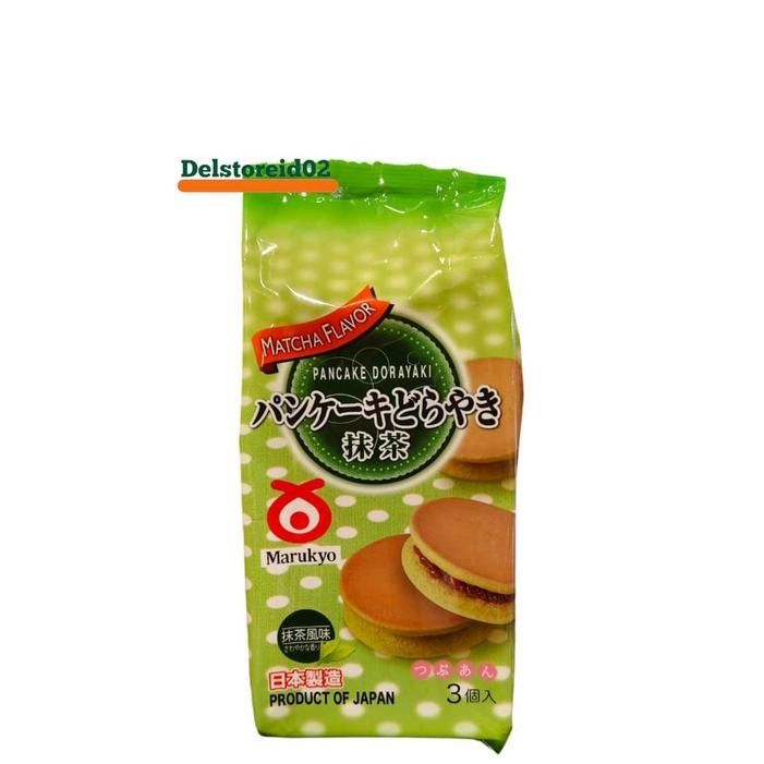 

Marukyo pancake dorayaki matcha flavor 190gr
