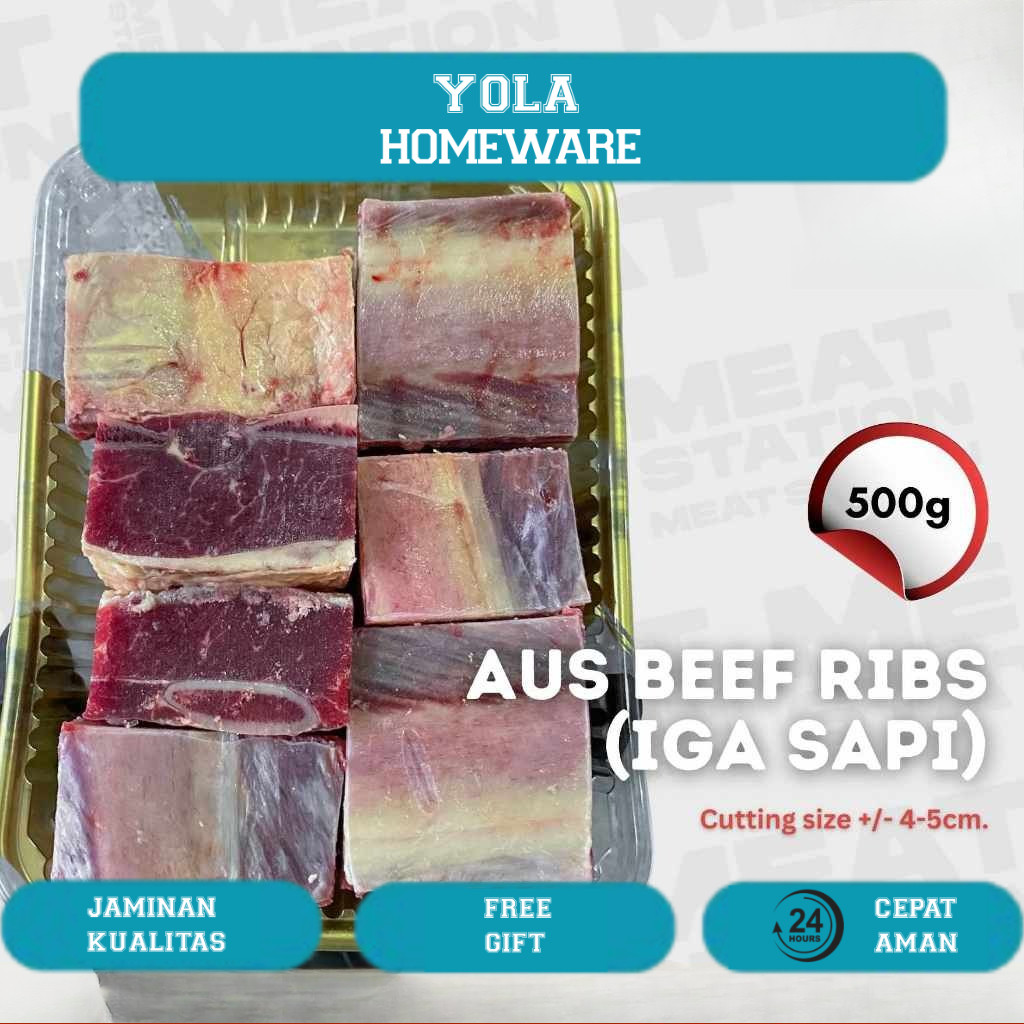 

AUS Beef Ribs (Iga Sapi) / Beef Iga / Australia / Import