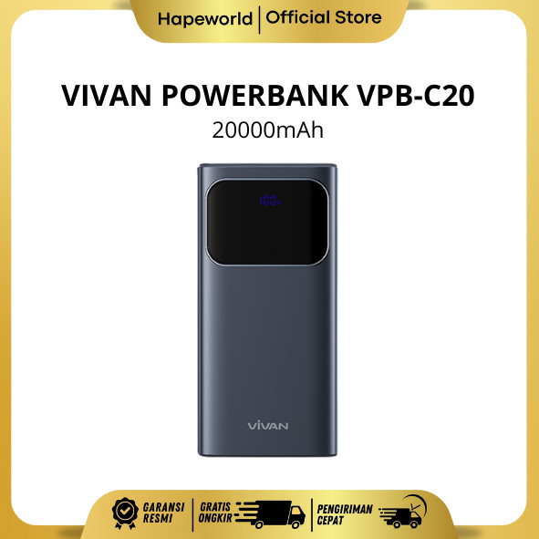 VIVAN POWERBANK VPB-C20 20000MAH