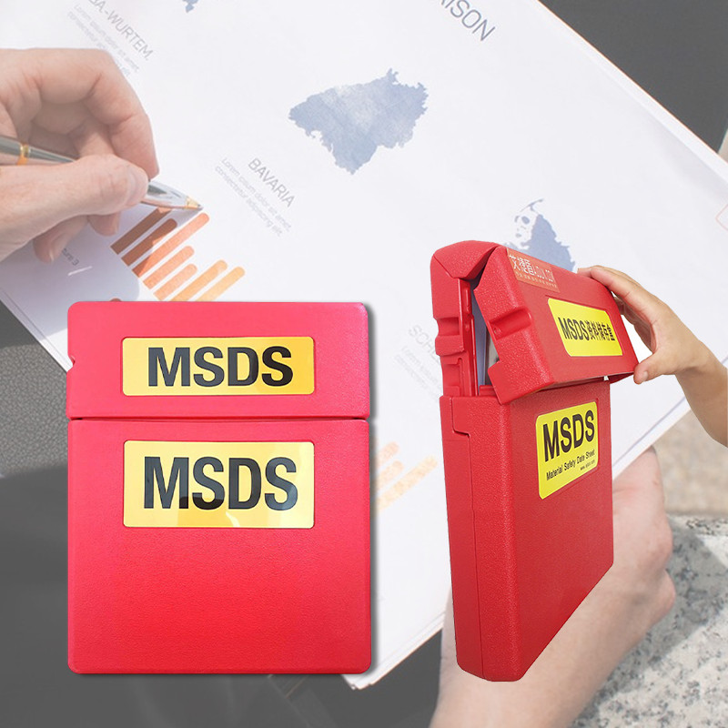 

MSDS Document Box Wall Mounted Chemical / MSDS Box Dapat Ditempel