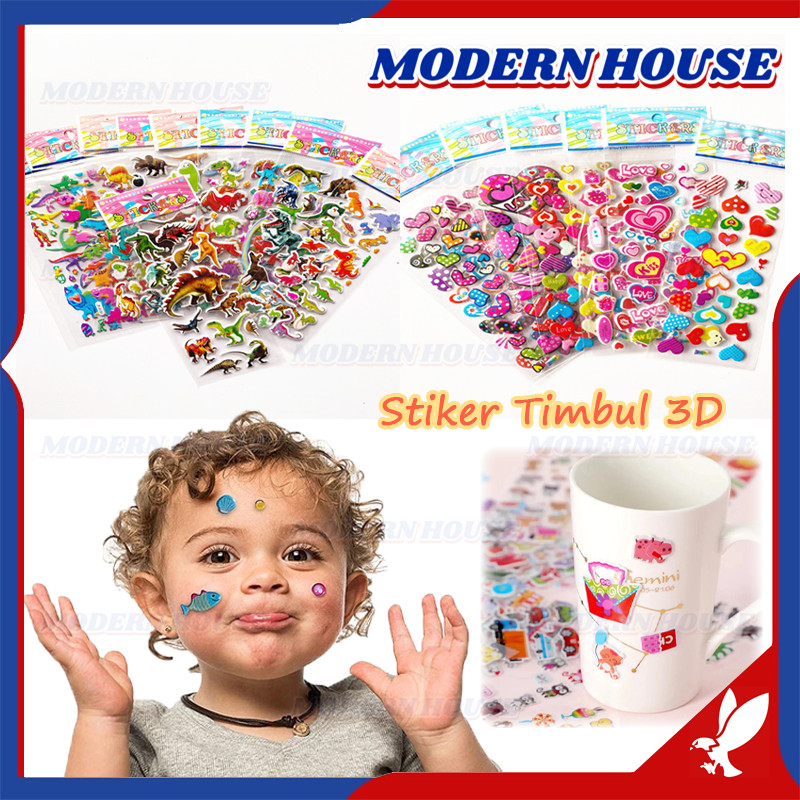 

Stiker Karakter /3D Stiker Timbul / Stiker Anak 3D/ Stiker Karakter / Stiker Mainan Anak Perempuan / Stiker Tempel Anak Laki laki