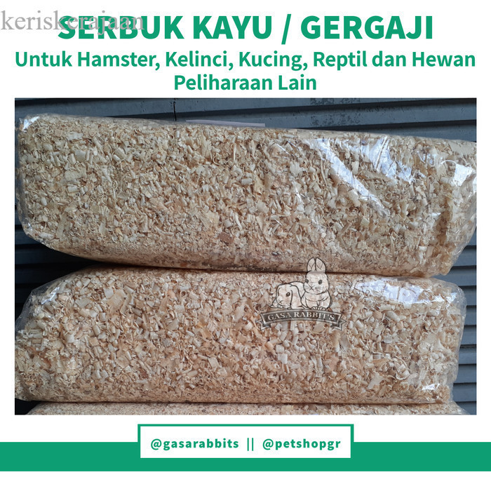 

SERBUK KAYU HAMSTER - SERBUK HAMSTER - ALAS KANDANG - SERBUK GERGAJI - Non Merk murah