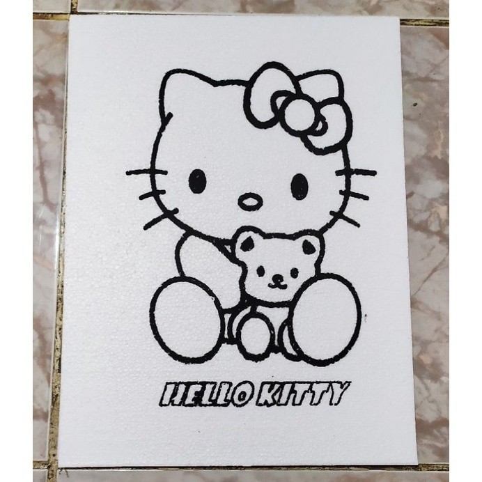 

MIGU Lukisan Styrofoam / Styrofoam lukis dan mewarnai polos/tidak pakai list