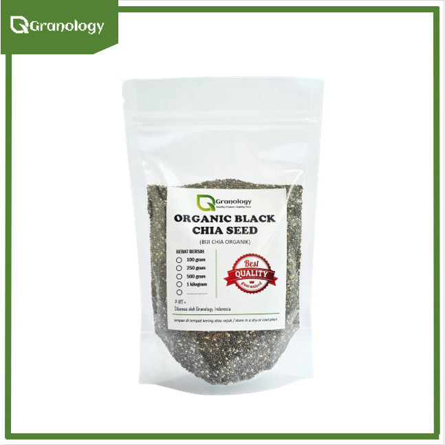 

HEMAT! Organic Chia Seed Peru kualitas terbaik (250 gram) by Granology