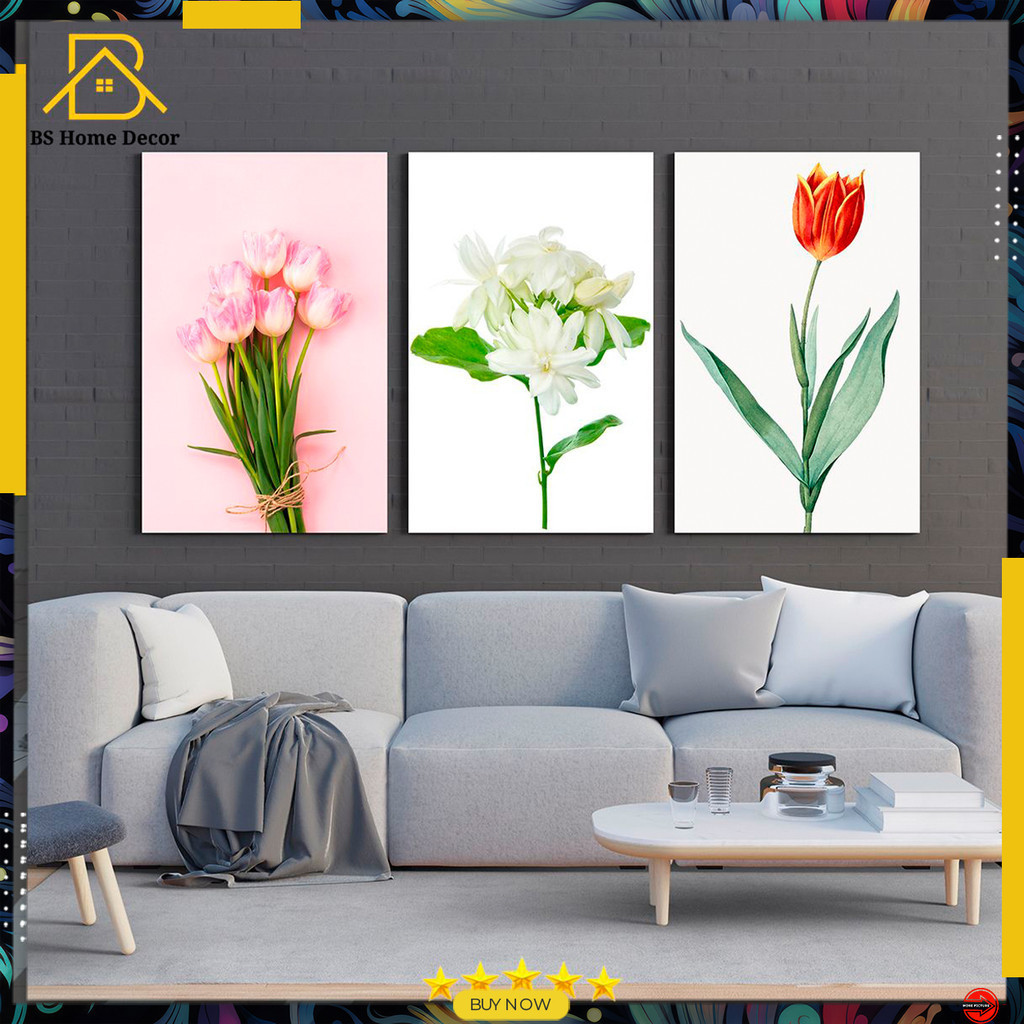 Hiasan/Poster Dinding Ruang Tamu/Kamar Gantungan Pintu Bunga/Tanaman ART