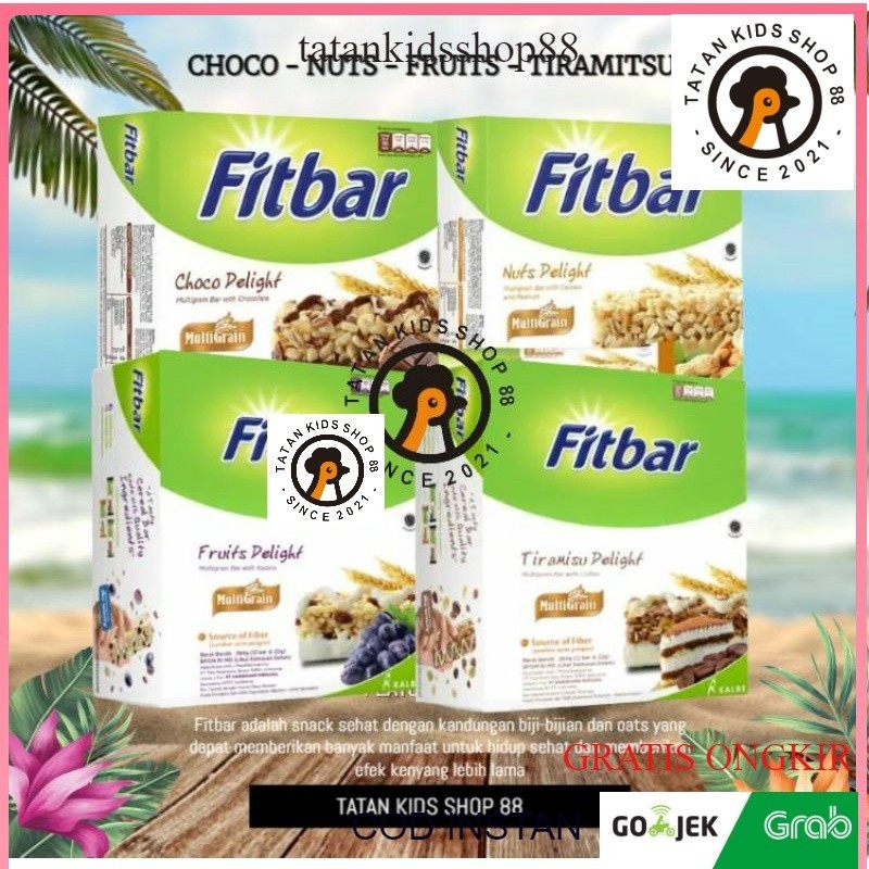 

Fitbar 1 Box Isi 12pcs Coklat Fruits Delight Tiramisu Distributor Cemilan Sehat Diet