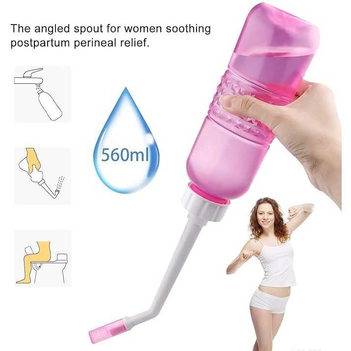 Semprotan Cebok Buang Air Bidet Portable Travel Sprayer 560ml Bidet Portable Travel Portable Bidet A