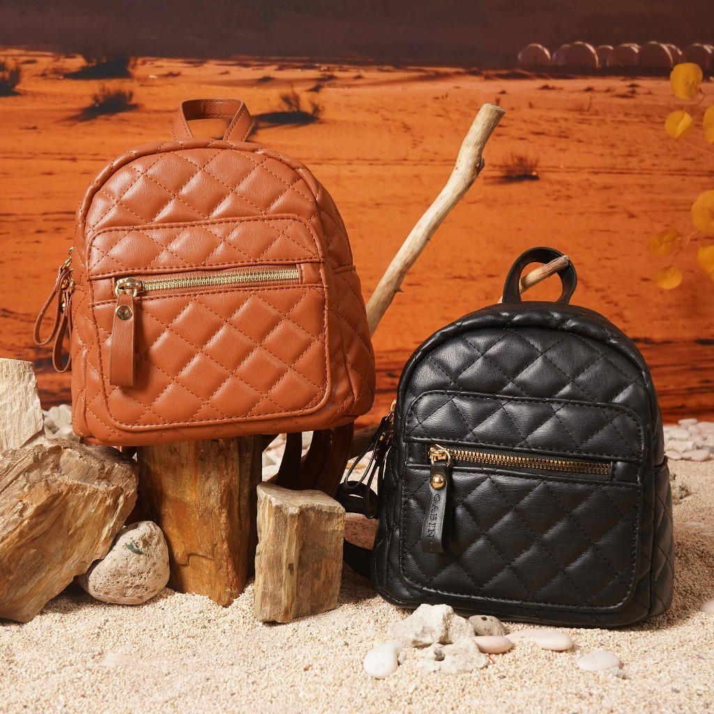Gabino Tas Wanita Ransel Backpack Casual Leya - G4AD3004