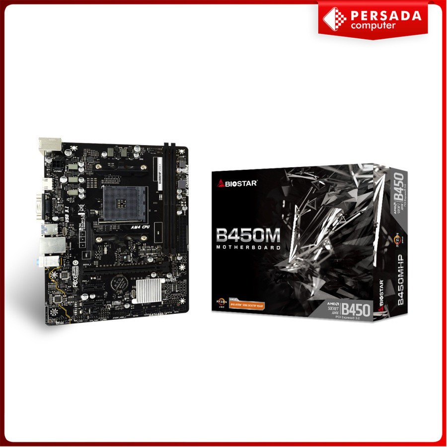 MOTHERBOARD BIOSTAR B450MHP SOCKET AM4 AMD Ryzen