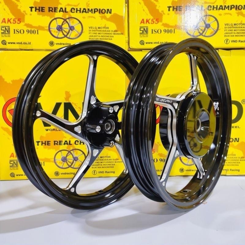 AK55 MIO SPORTY - Velg Racing Vnd Ak 55 Mio Sporty Mio Lama Mio Smile Ukuran 160 / 185 Ring 14