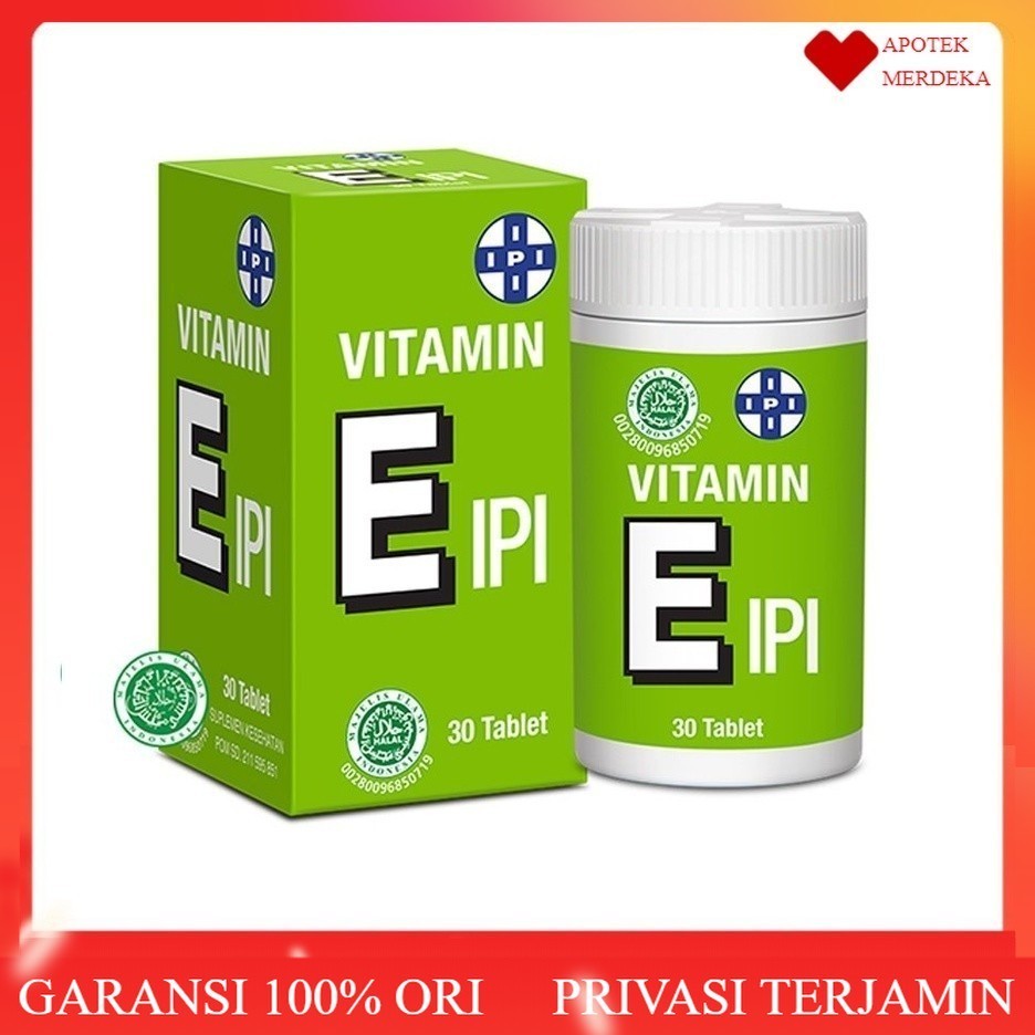 IPI Vitamin E / IPI VITAMIN E BOTOL 30 TABLET