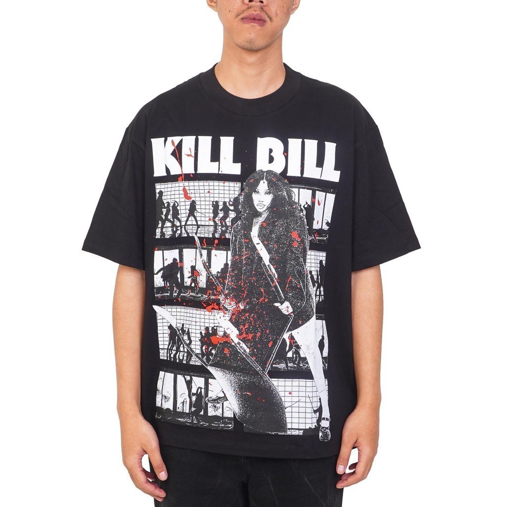 【HOT】 KKONTENER SZA KILL BILL RELAXED FIT TSHIRT BLACK