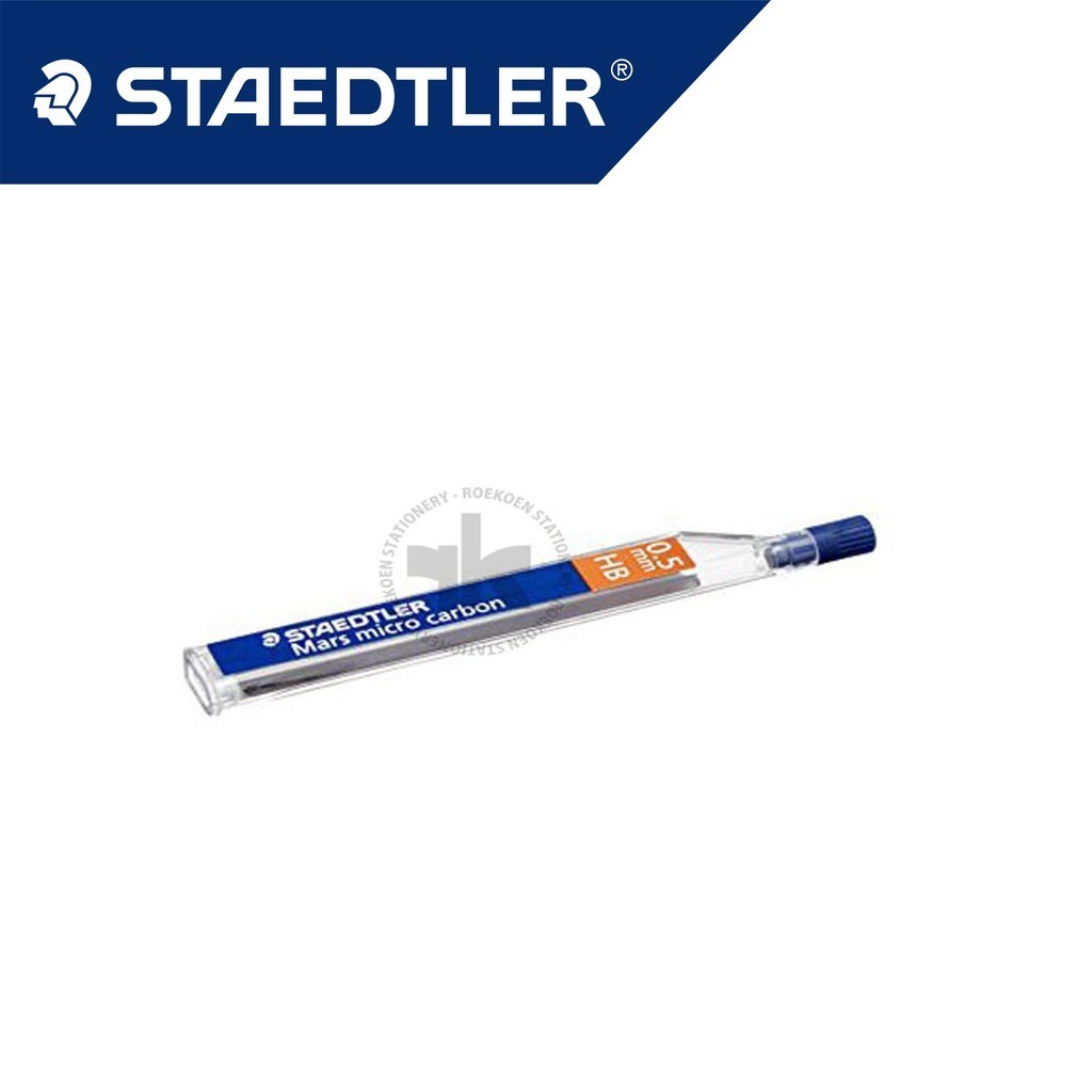 

Staedtler Mars Micro Carbon Refill Pensil Mekanik Lead HB 0.5mm (0.5 x 60mm x 12)