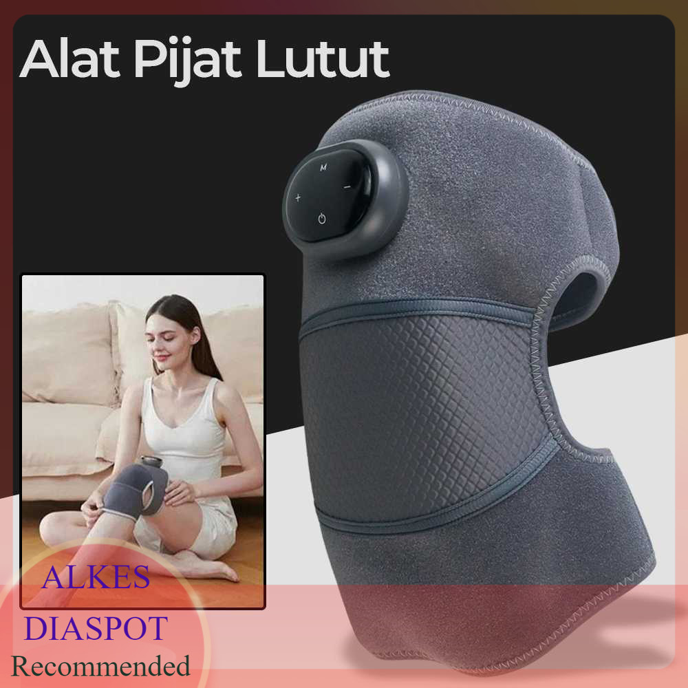 [DiaSpot] Moajaza Alat Pijat Lutut Terapi Heating Knee Pad 3 Mode Getar - D102