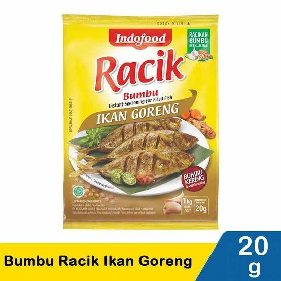 

Racik ikan goreng 1 renceng
