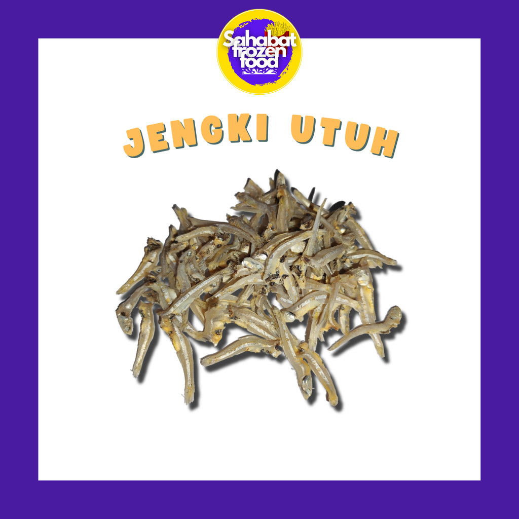 

Teri Jengki Utuh Kepala Fresh / Ikan Asin