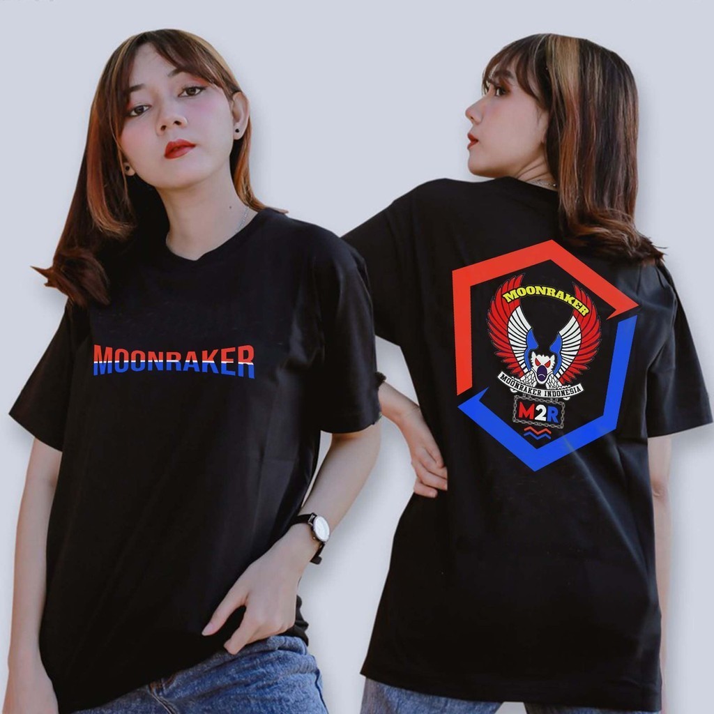 Kaos Moonraker 2022 - Kaos Pria - BAJU MOONRAKER INDONESIA - PALING LARIS - KAOS MOONRAKER INDONESIA
