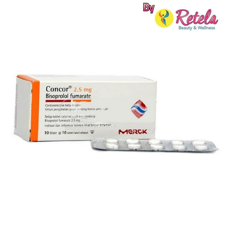 CONCOR 2.5MG 1  BLISTER 10 TABLET