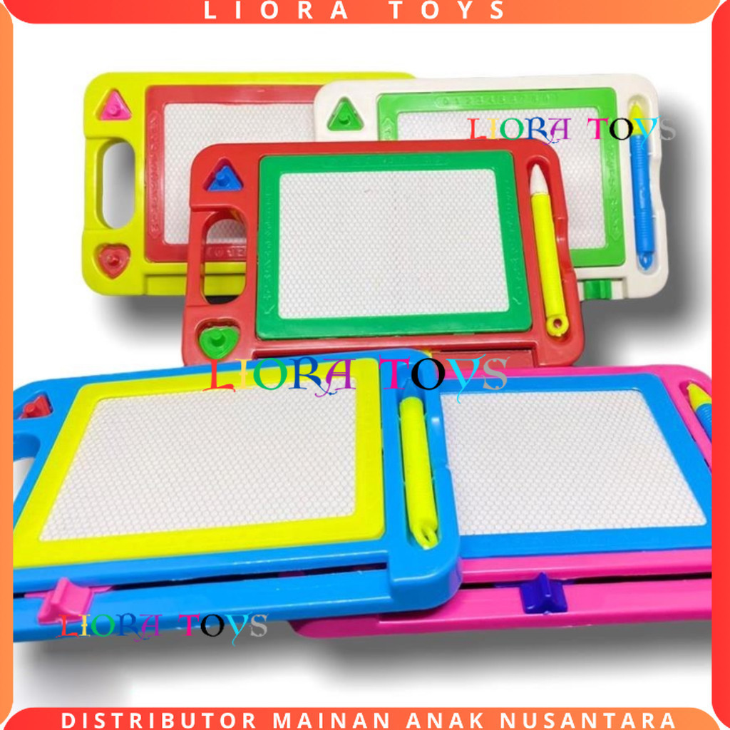 

Mainan Anak Magic Board Papan Tulis Magnet Edukasi Belajar Menulis