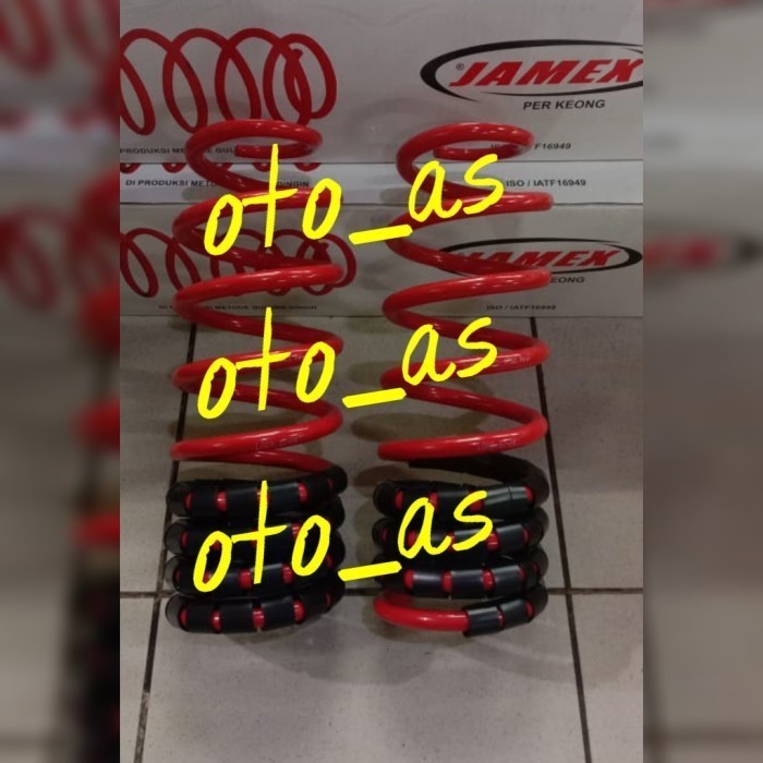 PER CEPER LOWERING KIT JAMEX PREMIUM ALL NEW AVANZA / ALL NEW VELOZ / ALL NEW XENIA 2022-ON BELAKANG