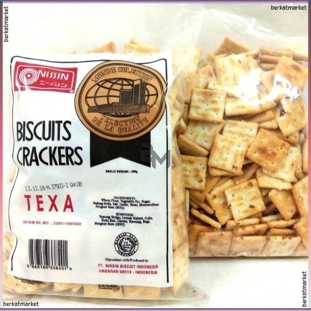 

Nissin Biscuit Crackers 300gr TexaFishly