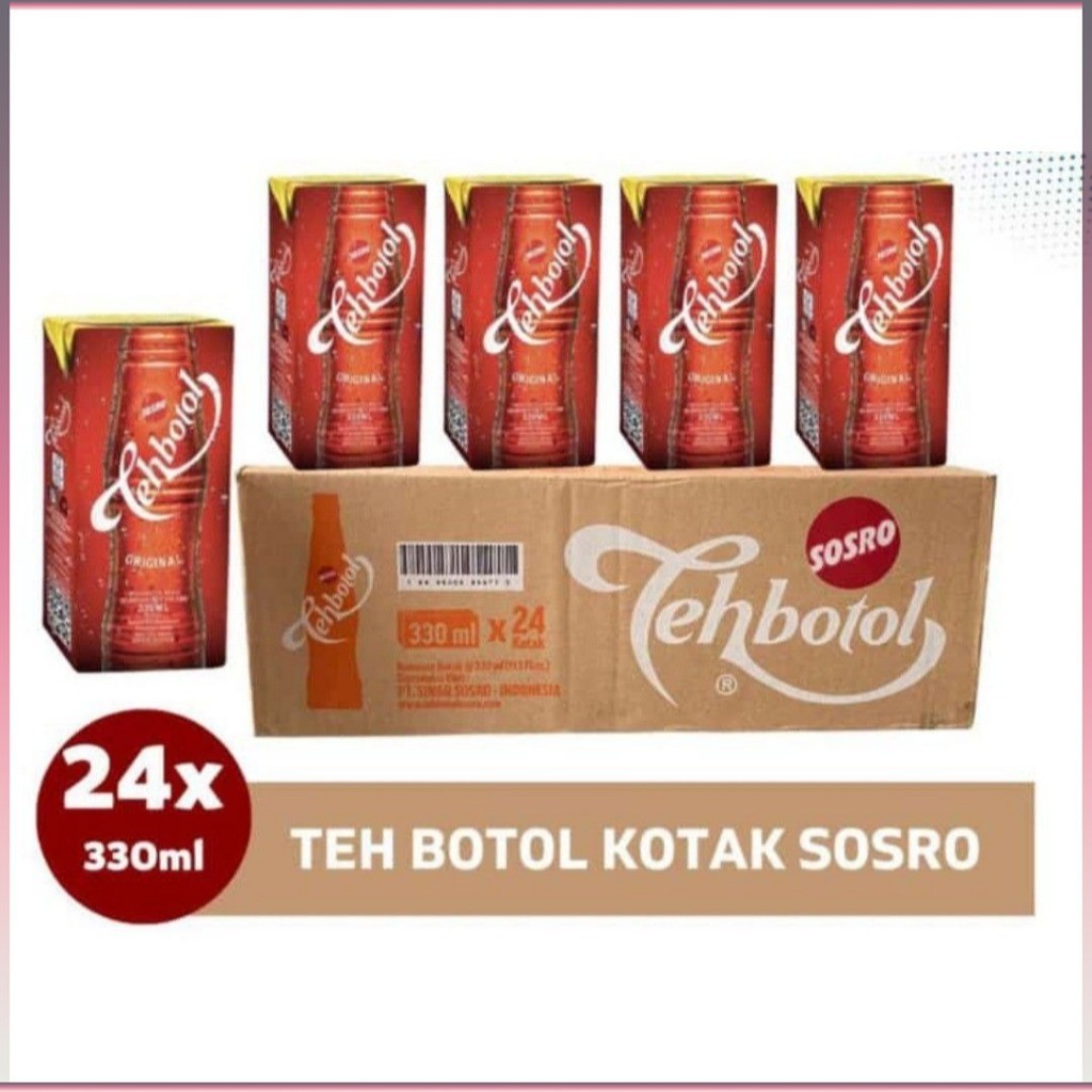 

Teh Botol Sosro 1 Per Karton Dus Kotak Kardus Kartonan 330ml 200ml 250ml 300ml 500ml Liter Ultra Melati Kecil Mini Kaca Less Sugar Original Harga Murah Grosir