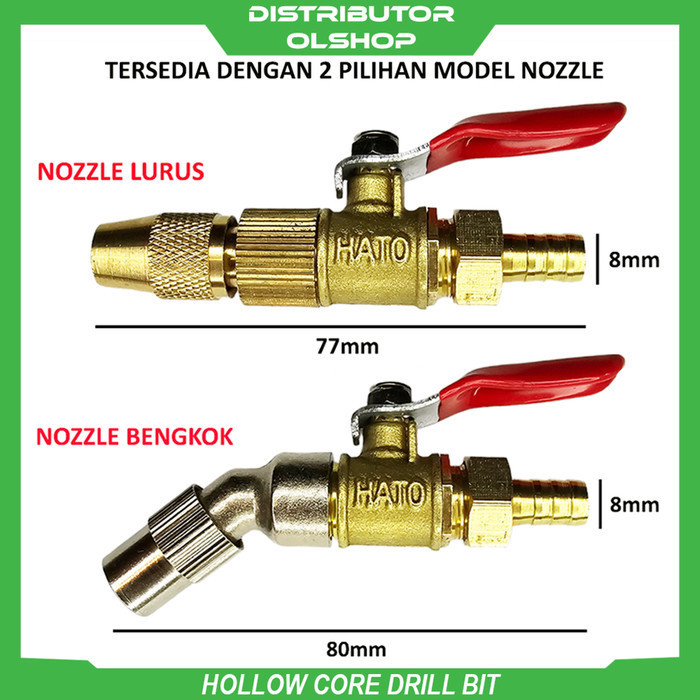 Valve Stop Kran Stim Gun Jet High Pressure Cleanner Drat 1/4 Kepala Nozzle Spray Bengkok Lurus Kunin