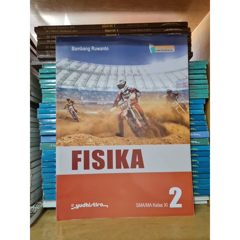 PROMO ORIGINAL Buku Fisika Kelas 11 XI SMA SMK Kurikulum Merdeka Yudhistira