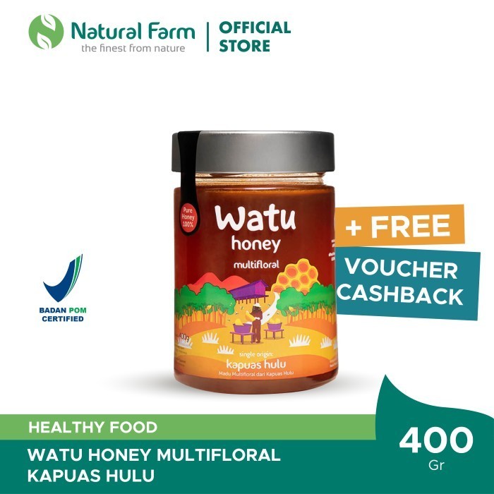 

Watu Honey Multifloral Kapuas Hulu - 400 Gr