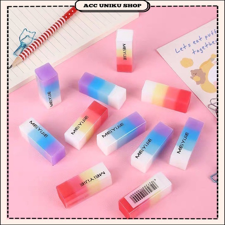 

AU - PENGHAPUS PENSIL KARET COLORFUL KARAKTER / PENGHAPUS MURAH ELASTIS